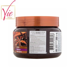Scrub Tẩy Da Chết Quế Hồi Nga Và Café Slimming Gel Coffee &amp; Cinnamon Cloves Eksklyuziv Kosmetik 380g
