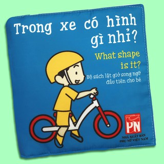 Sách vải lật giở song ngữ - Trong Xe Có Hình Gì Nhỉ?