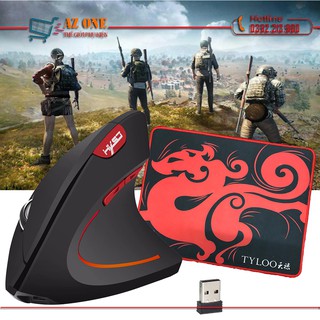 Chuột Không Dây Gaming 2.4G Thế Hệ Mới HXSJ T22 Tặng Kèm Tấm Lót Chuột Cao Cấp