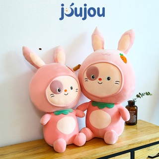 [Mã BMBAU50 giảm 7% đơn 99K] Gấu bông thỏ hồng cute đốm mắt size 35-45cm cao cấp Joujou mềm mịn dễ thương cho bé