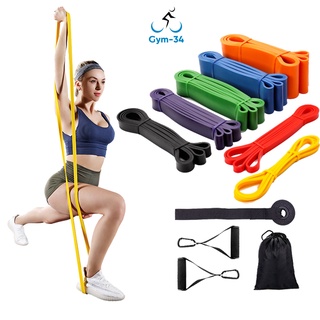 Dây Kháng Lực Power band tập Gym, Dây powerband đa năng tập toàn thân tại nhà Gym 34
