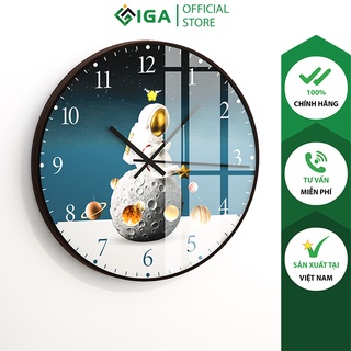 Đồng hồ treo tường  phi hành gia , đồng hồ trang trí phòng IGA - GD.01