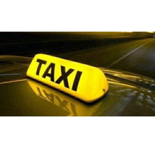 Mào TAXI có đèn, đế nam châm loại tốt