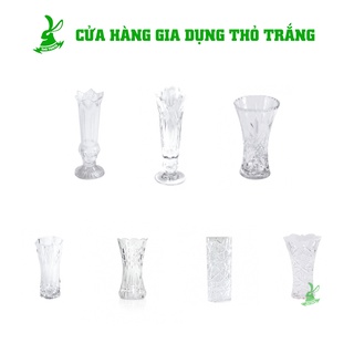 Bình Bông Nhựa Trong Acrylic Trưng Hoa Tết Nhựa Cao Cấp Fataco Việt Nam Đa Dạng Mẫu và Size
