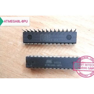 Vi điều khiển vi xử lý AVR ATMEGA8L-8PU 28 chân cắm chính hãng ATMEL
