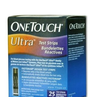 Test tiểu đường One Touch Ultra 25 test
