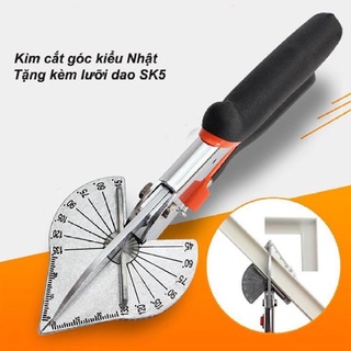Kìm Cắt Góc Đa Năng Lưỡi Thép Khổ 50mm Có Điều Chỉnh Góc, Để Cắt Và Đi Góc Đa Năng