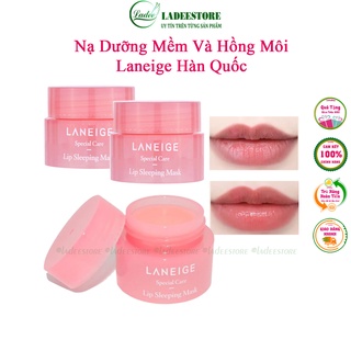 Mặt Nạ Môi, Nạ Dưỡng Môi Hồng Hàng Chuẩn Chính Hãng Laneige Lip Sleeping Mask Mini Hàn Quốc