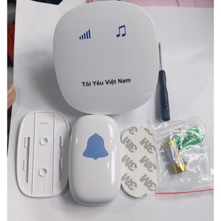 ++Siêu sales++Chuông cửa không dây ML1710 thiết kế chống nước phạm vi hoạt động 300M