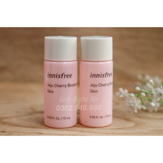 Nước hoa hồng Innisfree Jeju Cherry Blossom Skin 15ml