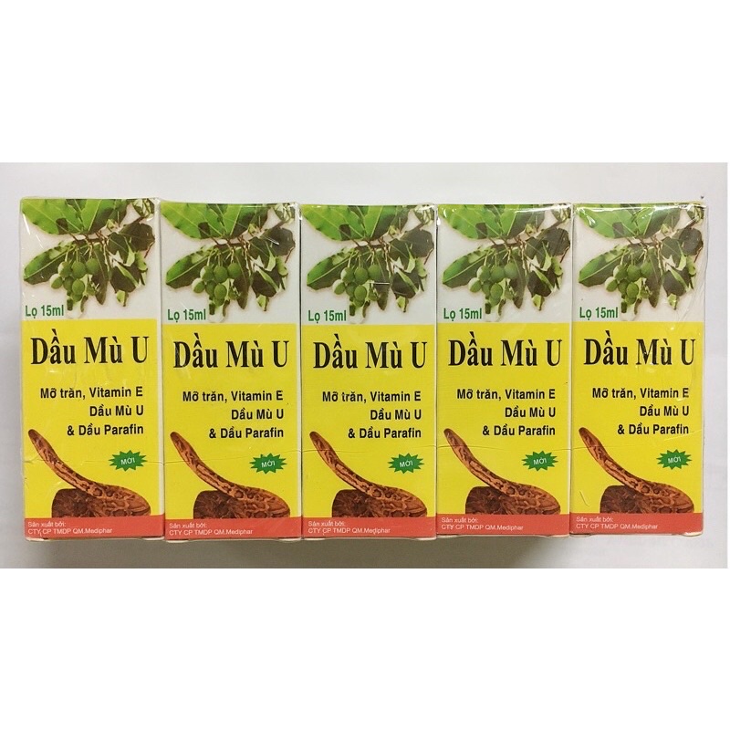 Dầu Mù U + Mỡ Trăn