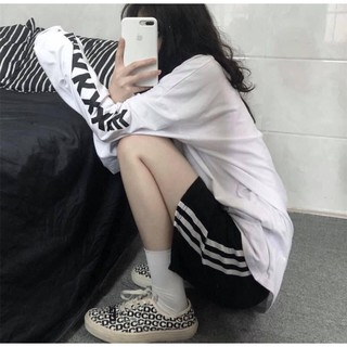 Quần lửng thun 3 sọc UNISEX siêu ngầu