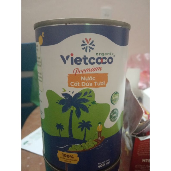 Nước cốt dừa Oganic 400ml