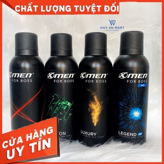 Xịt khử mùi XMEN For Boss 150ml các màu