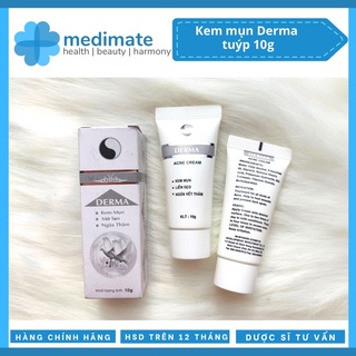 Kem Derma giảm mụn, mờ thâm, mờ sẹo (tuýp 10g)
