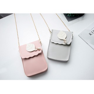 Túi đựng điện thoại hình chiếc lá-TXN130meomeo