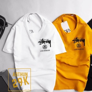 ALBUM 743 - ÁO THUN UNISEX LOGO STUSSY NHIỀU MÀU