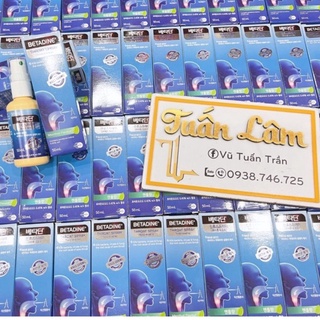 XỊT HỌNG BETADINE SORE THROAT SPRAY 50ML HÀN QUỐC