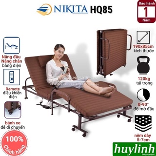 Giường xếp gấp bằng điện Nikita HQ85 - 85cm