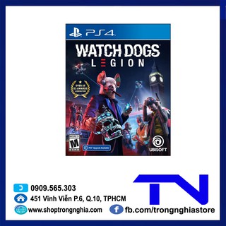 [Mã ELHAMS5 giảm 6% đơn 300K] Đĩa game PS4 - Watch Dogs Legion