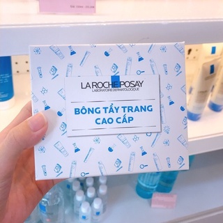 Hộp 50 cái bông tẩy trang La Roche Posay cao cấp