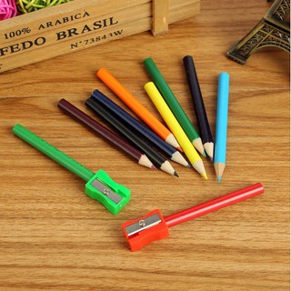 Kít 10 Chì Màu + 2 Gọt Bút Chì cho bé