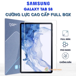 Kính cường lực Samsung Tab S8 full màn hình chính hãng Gor - Dán màn hình Samsung Galaxy Tab S8