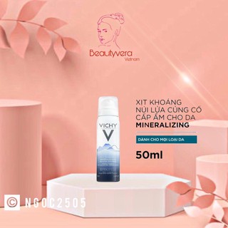Xịt khoáng dưỡng da Vichy Mineralizing Thermal Water