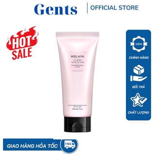 Sữa dưỡng thể nước hoa Body Lotion Weilaiya cấp ẩm 3 tầng hương GentsOfficialStore