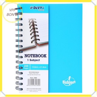 Sổ Lò Xo A5 dày 200 Trang Đl70/92 ghi chú, note, sổ tay cá nhân