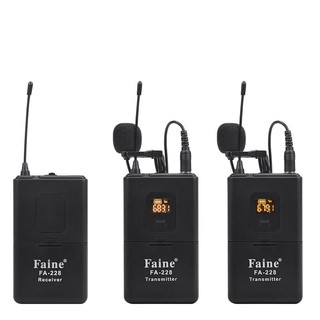 [Mã ELHACE giảm 4% đơn 300K] Micro không dây VHF cho máy ảnh Faine FA-228