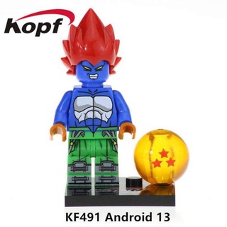 Đồ chơi mô hình nhân vật non lego mini figure - Android 13, Dragon Ball (KF491)