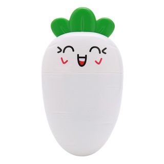 Quạt Sạc USB Cầm Tay Mini Hình Carrot - Trắng