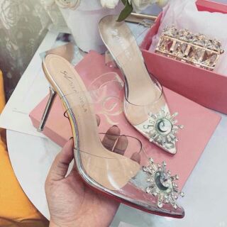 Sandal quai trong đinh đá