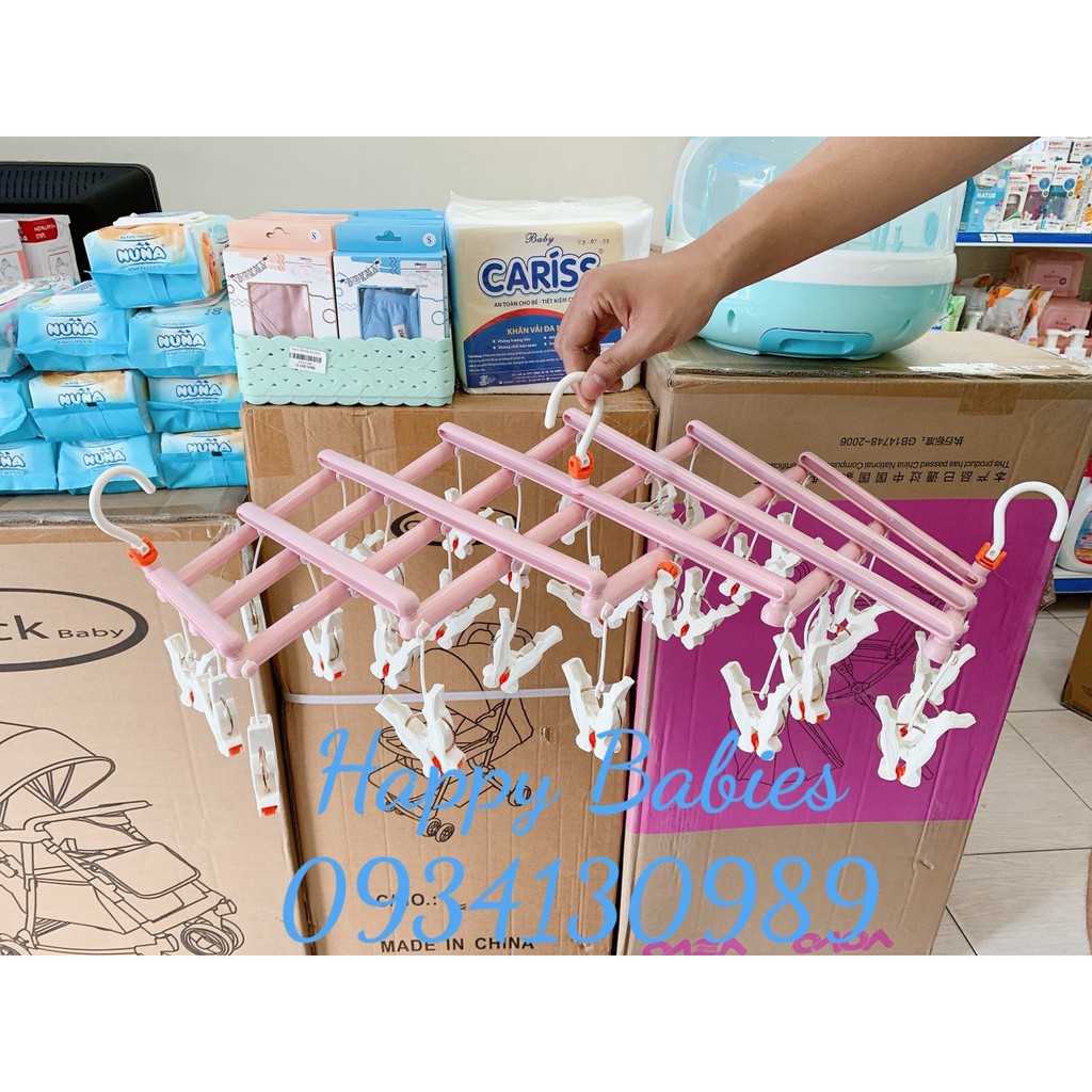 Móc Phơi Đồ Gấp Gọn 29 Kẹp