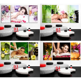 GIÁ XƯỞNG: BỘ 3 TRANH FOMEX TREO TƯỜNG SPA, THẨM MỸ VIỆN
