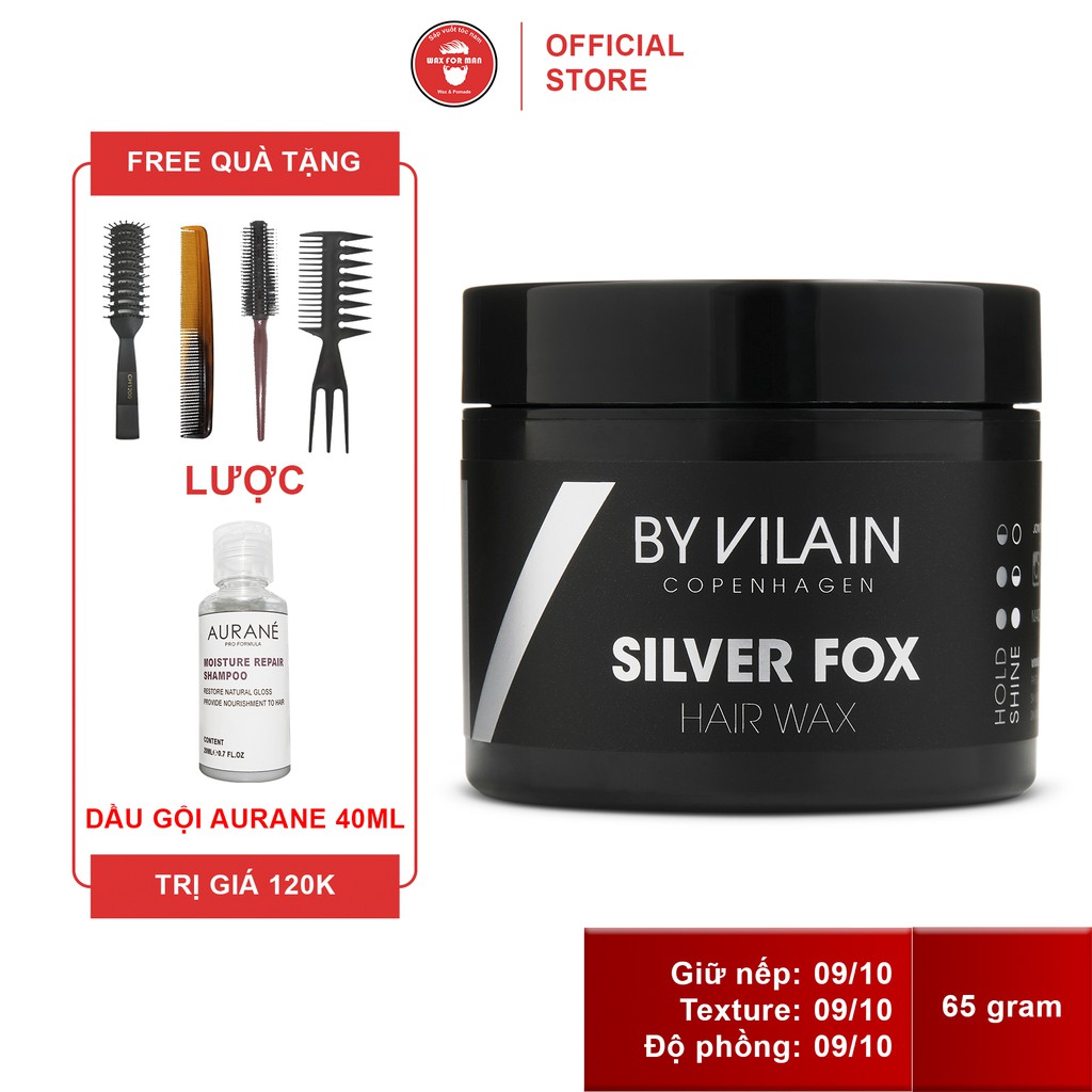 Sáp vuốt tóc By Vilain Silver Fox