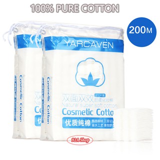 [TOOLS] SIÊU RẺ BÔNG TẨY TRANG 200 MIẾNG YARCAVEN