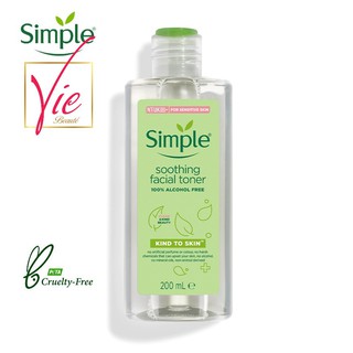 Nước Hoa Hồng Simple Dành Cho Da Nhạy Cảm - Simple Kind to Skin Soothing Facial Toner 200ml