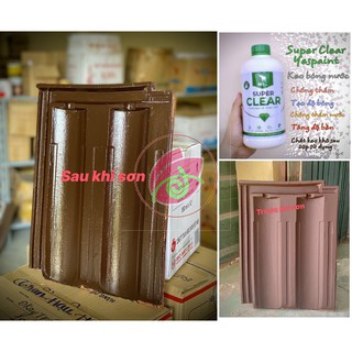 Keo bóng và chống thấm Super Clear YES Paint chai 1kg
