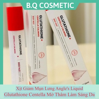 [Hot Deal] Xịt Giảm Mụn Lưng Angle's Liquid Glutathione Centella Mờ Thâm Làm Sáng Da