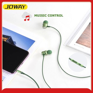 TAI NGHE CÓ DÂY JACK 3.5MM JOWAY CHẤT LƯỢNG ÂM THANH STEREO - NGHE LÀ MÊ | CAM KẾT CHẤT LƯỢNG j