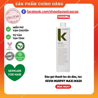 Dầu gội tẩy da chết, thanh lọc cho da đầu Kevin Murphy MaxiWash cho mọi loại tóc