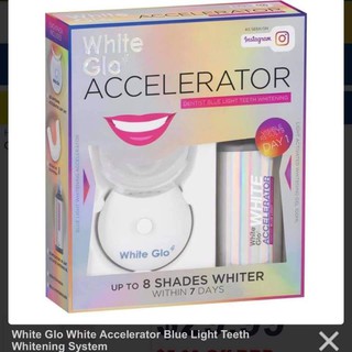 BỘ LÀM TRẮNG RĂNG ÁNH SÁNG XANH WHITE GLO