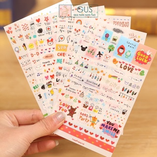 Hình dán sticker in ký tự chữ Gusshop (lẻ 1 tấm)