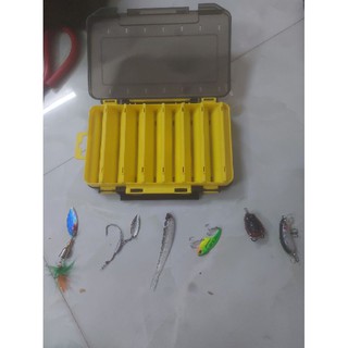 combo mồi giả  câu lure 3 tầng nước