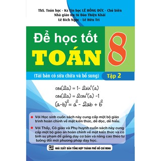 Sách - Để Học Tốt Toán 8 Tập 2