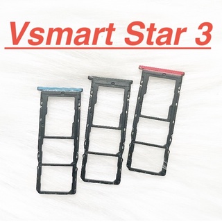 Khay đựng sim VSMART Star 3 miếng khay chứa thẻ nhớ ổ bắt sim sóng linh phụ kiện điện thoại thay thế hư rớt