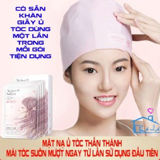 Mặt nạ ủ tóc FENYI bóng mượt giảm gãy rụng - đã bao gồm khăn ủ trong mỗi gói