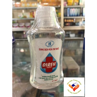 Combo chống dịch - 1 gel rửa tay khô Direh 100ml + 1 hộp khẩu trang 4 lớp Purex màu tự chọn